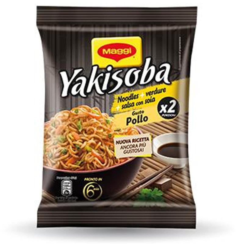 Noodles Maggi - Yakisoba - Gusto Pollo - 120 gr