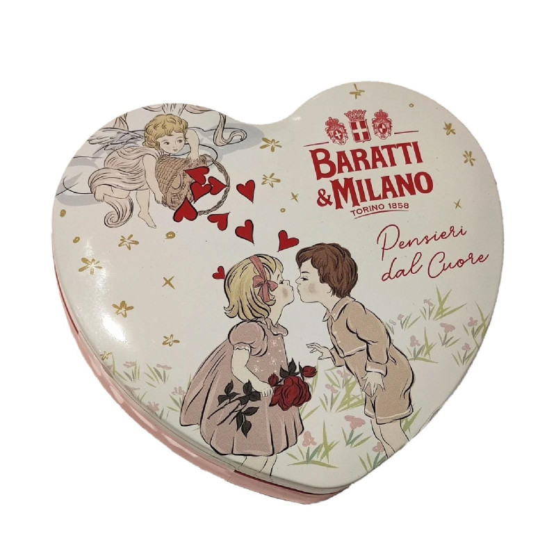 Lattina Cuore - Baratti & Milano - Latta Cuore - Cremino Classico - 60 g