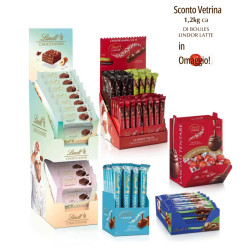 Vetrina Impulso da Banco - Lindt - Snack Lindor e Caramello Salato...