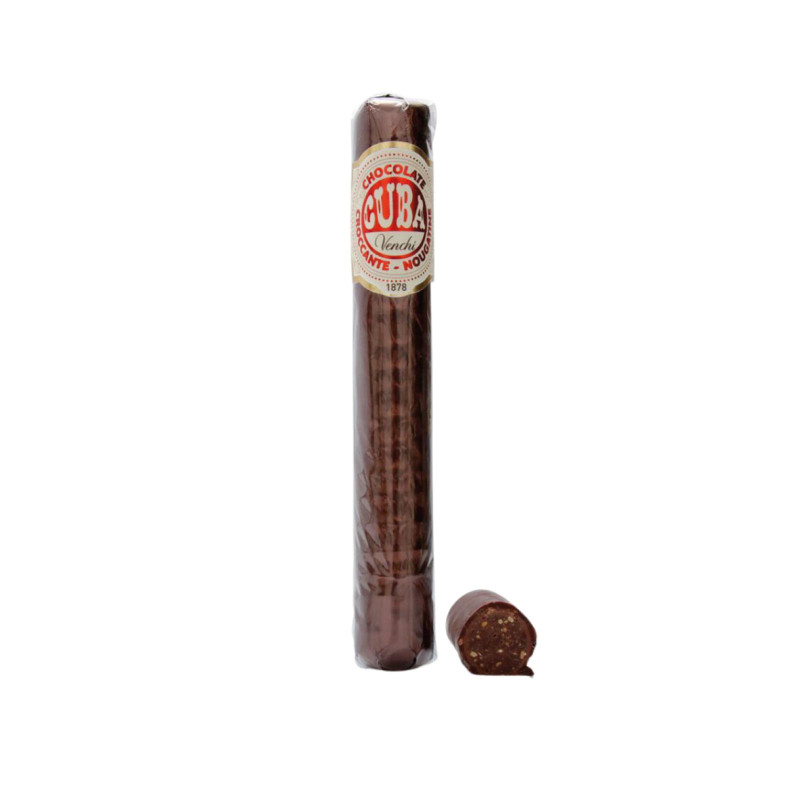 Sigaro al Cacao - Venchi - Tartufo Nougatine - Ricoperto Cioccolato - 100 g