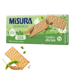 Crackers alla Soia - Misura - 10 Pacchetti - 400 gr