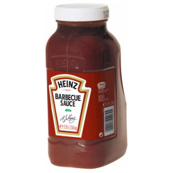 Fustino BBQ Salsa Barbecue Heinz - Bottiglia Squeeze - 2,5 kg