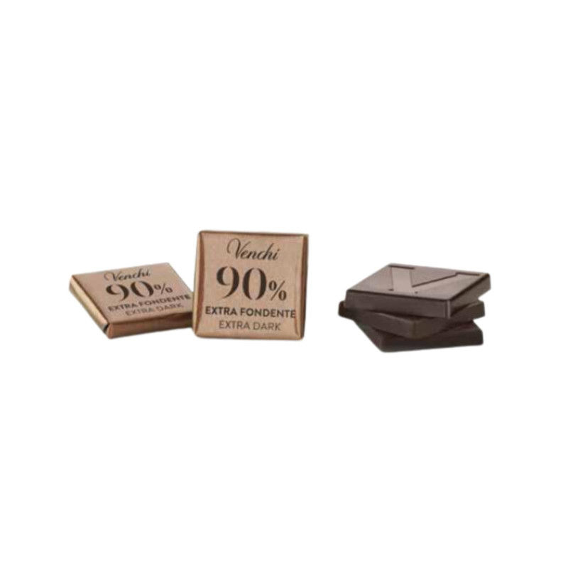 Cioccolatini Venchi - Granblend - Cioccolato Extra Fondente 90% - 500 g