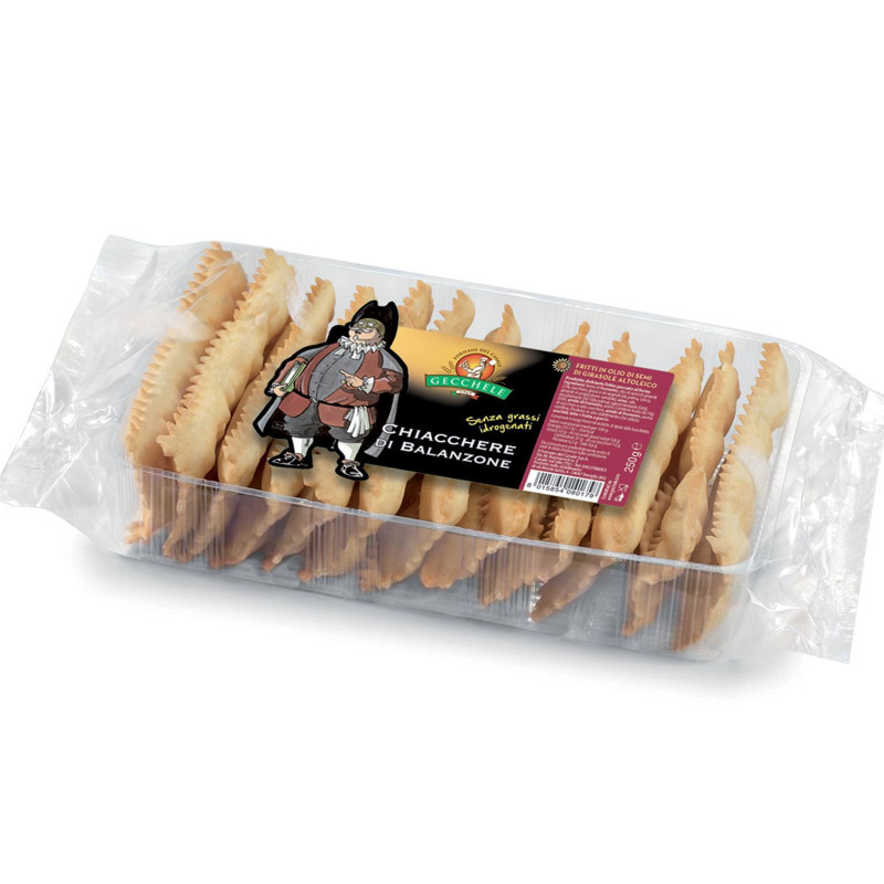 Chiacchiere di Balanzone - Gecchele - 250 gr