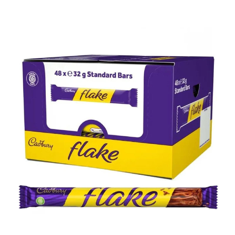 Barretta di Cioccolato - Cadbury - Flake - 48 x 32g