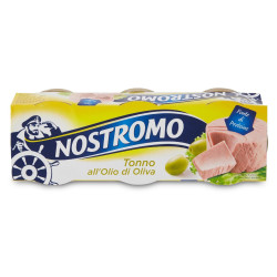 Tonno in Scatola - all'Olio d'Oliva - Nostromo - 3x70 g