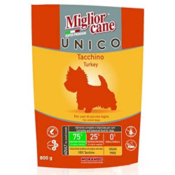 Crocchette per Cani - MigliorCane Unico - Tacchino 800 gr