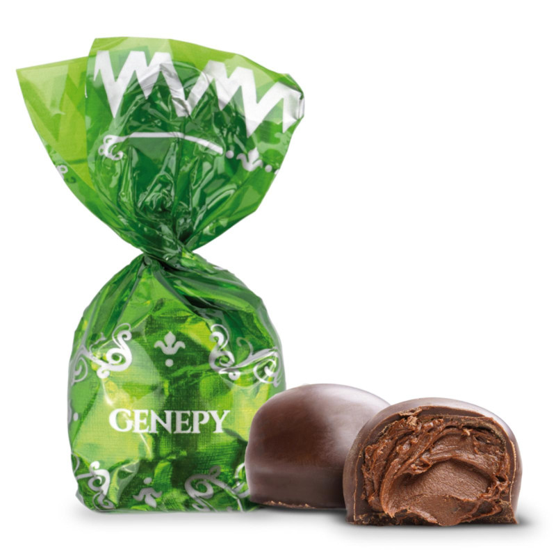 Praline Cioccolatini - Mandrile Melis - Cuneesi al Genepy - Sfuso da 500 g