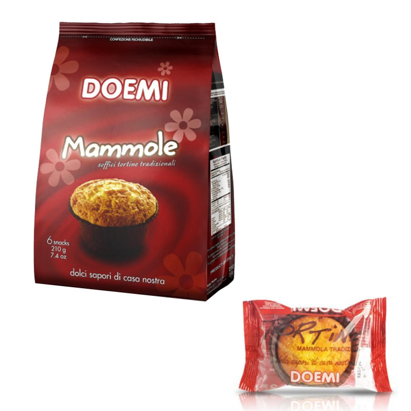 Tortine - Doemi - Mammole - Confezione da 250 g - (7 Tortine)