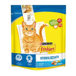 FRISKIES Gatti Sterilizzati Salmone e Verdure 375g 