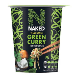 Noodles - Naked - Thai Style - Green Curry - Noodles all'Uovo - 78g