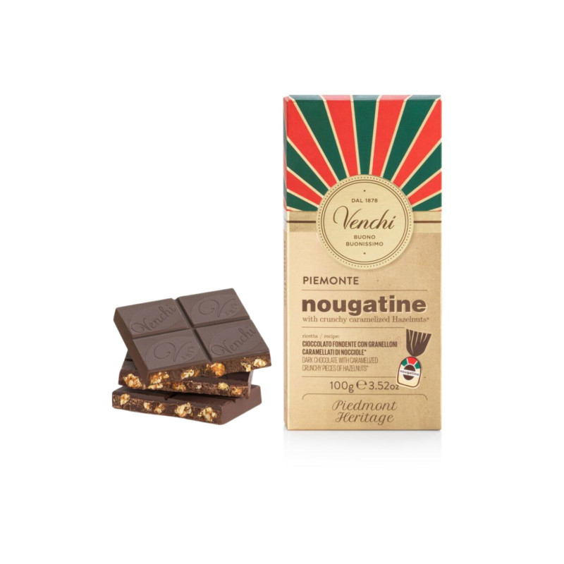 Tavoletta Cioccolato Venchi - Nougatine  - 100 g