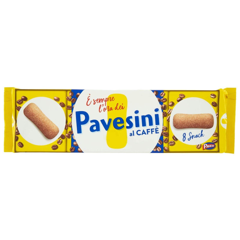 Biscotti Pavesi - Pavesini - al Caffè - 200 gr - 8 Snack