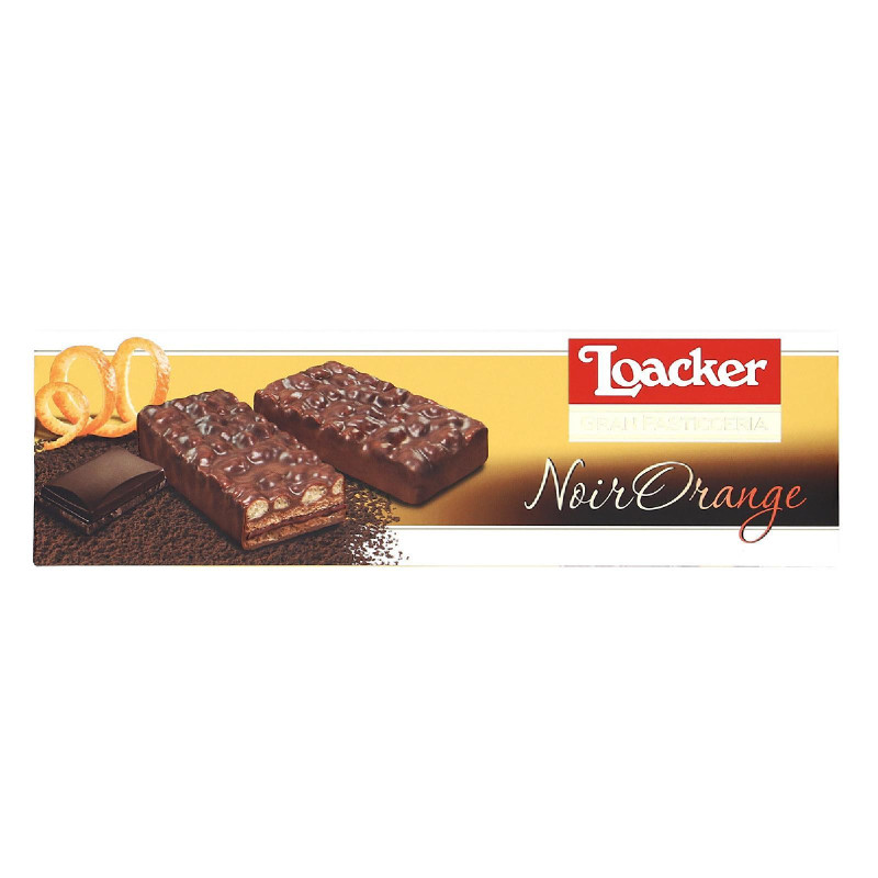 Biscotti Loacker Gran Pasticceria - Fondente - Noir Orange - 100 g