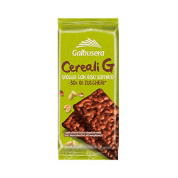 Snack Galbusera - Cereali G - Con riso soffiato ricoperto di...