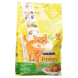 FRISKIES Adult Crocchette Gatto con Coniglio Pollo e Verdure 2 kg