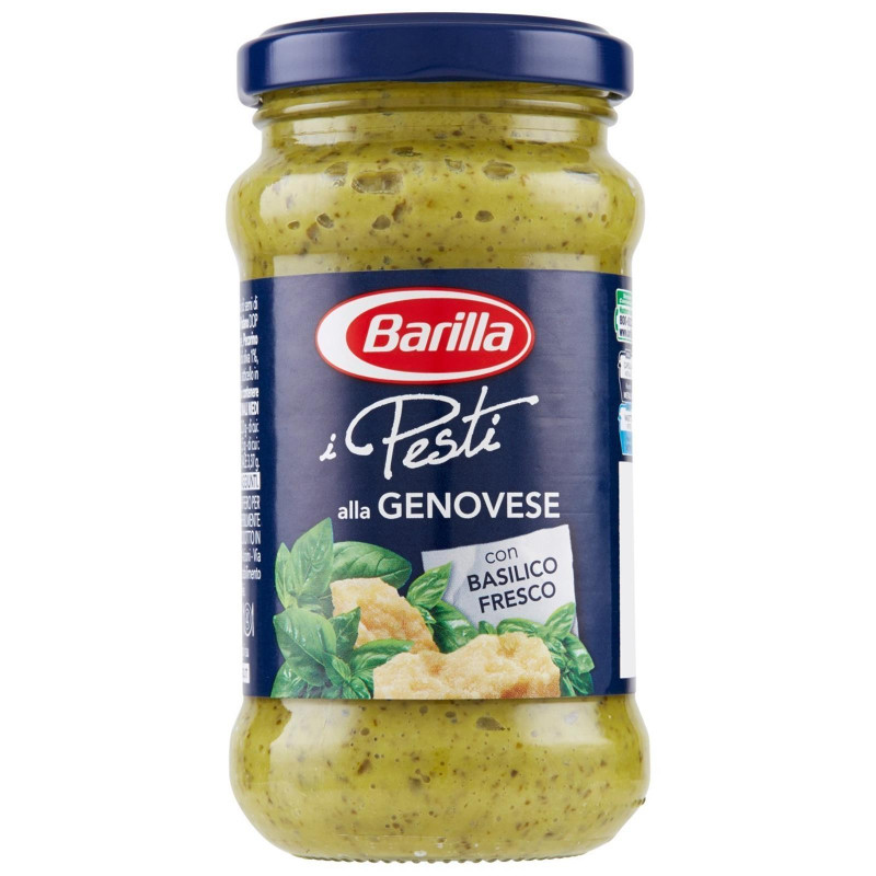 Sughi Barilla - Pesto alla Genovese - Vasetto da 190 gr