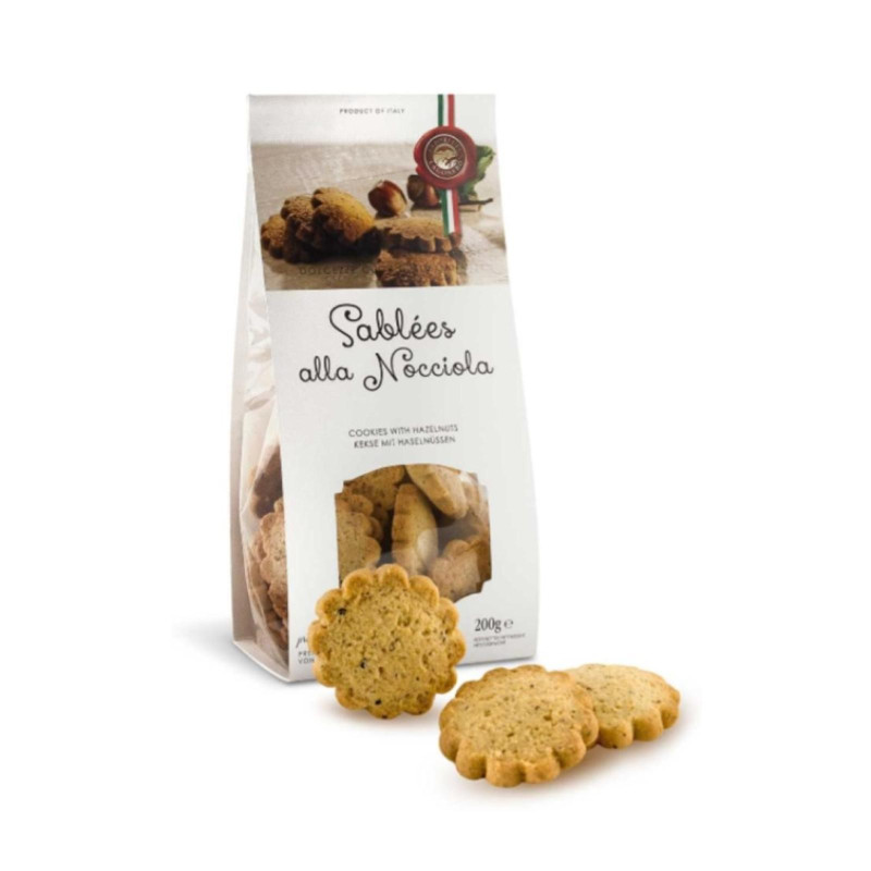 Biscotti Sapori del Lago Nero - Sablees alla Nocciola - Busta da 200 g