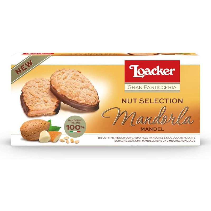 Biscotti Loacker Pasticceria - Nut Selection - Mandorla - 100 g