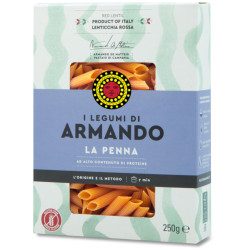 Pasta Armando - I Legumi di Armando - La Penna Lenticchia Rossa -...