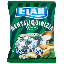 Caramelle Elah - I morbidi Toffè - Mentaliquirizia 900 - Menta...