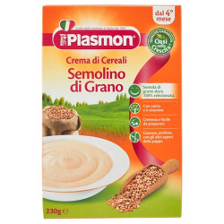 Semolino di Grano - Plasmon - Crema Di Cereali - 230 gr