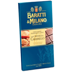 Tavoletta Cioccolato al Latte - Baratti & Milano - Con Cristalli di...