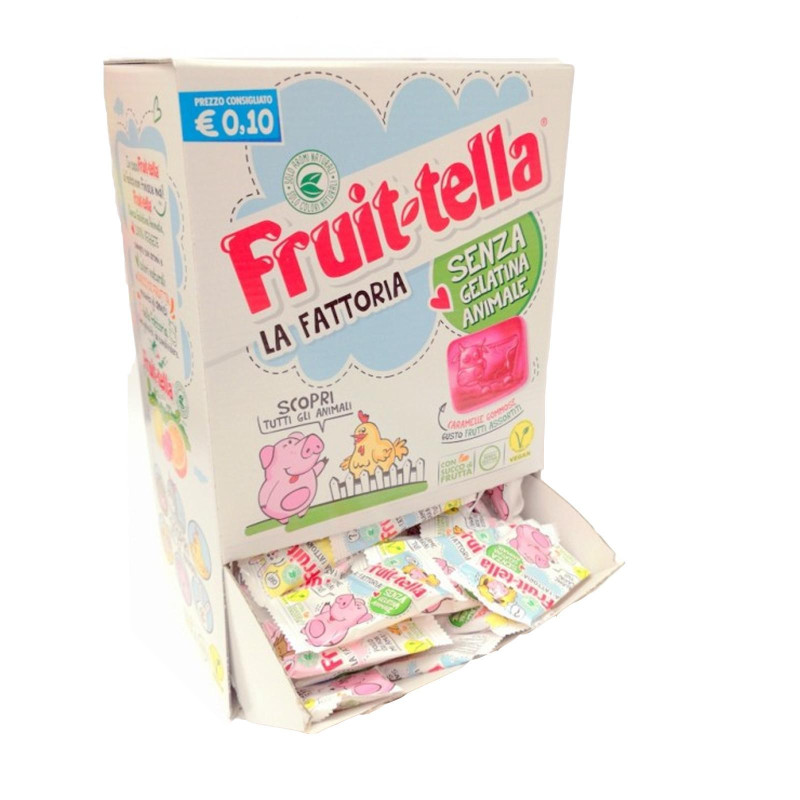 Caramelle Fruittella - La Fattoria - Vegan - 50 Pezzi