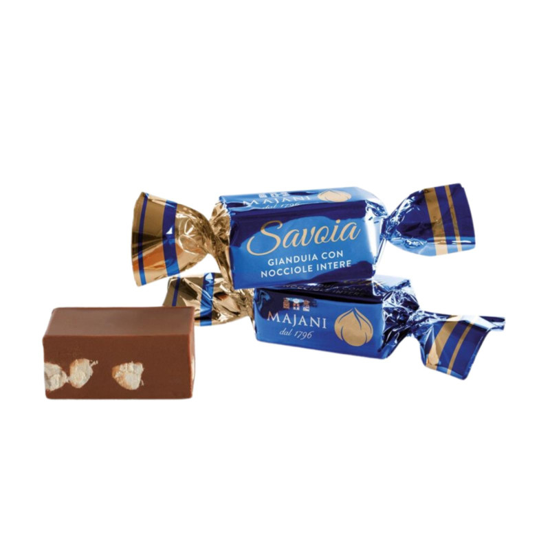 Cioccolato Majani - Savoia - Gianduia con Nocciole Intere - 750 g