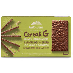 Snack Galbusera - Cereali G -  Con riso soffiato ricoperto di...