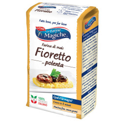 Farina di Mais Fioretto - Per Polenta - Le Farine Magiche - 1 Kg