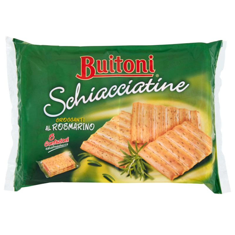 Crostino Buitoni - Schiacciatine al Rosmarino - 300 gr