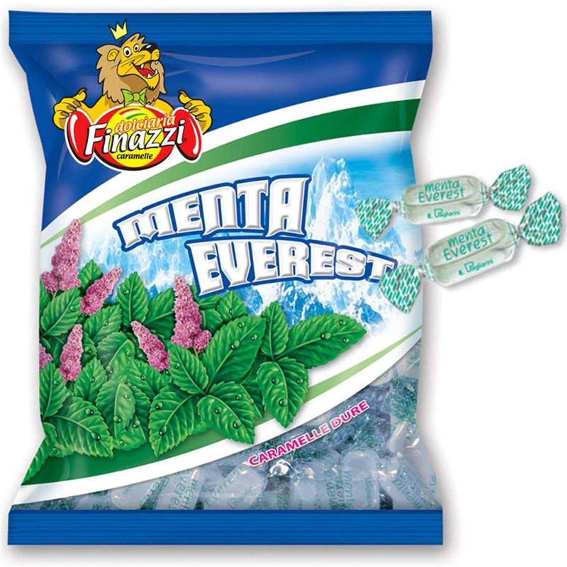 Caramelle Dure Finazzi - Menta Everest - Gusto Menta - 1 Kg