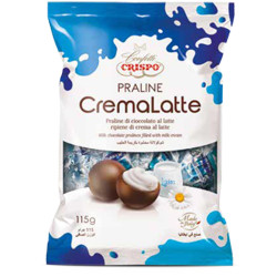 Praline Cioccolato Bianco - Crispo  Crema Latte Ripieno Crema Latte...