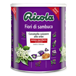 Caramelle Svizzere alle Erbe - Ricola - Fiori di Sambuco - 1 Kg...