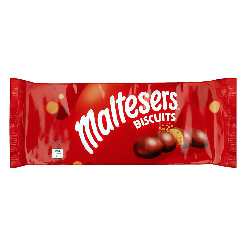 Biscotti Maltesers - Biscuits - Ricoperti di Cioccolato al Latte - 110 g