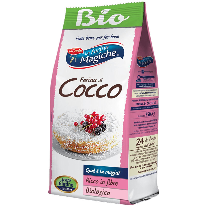 Farina di Cocco - Lo Conte - Le Farine Magiche - 250 gr