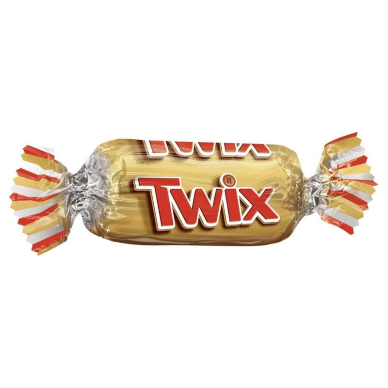 Miniatures - Barretta di Cioccolato - Twix Mini Sfuso - 500 g