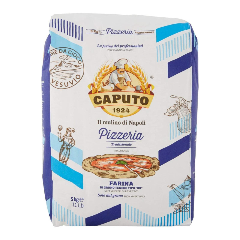 Farina Caputo di Grano Tenero - Pizzeria - 5 KG - Tipo "00"