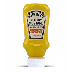 Yellow Mustard - Mostarda Heinz - 240 gr - Senape al Miele -...