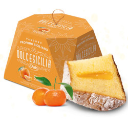 Pandoro Dais - Profumo Siciliano - Con Crema al Mandarino - 750 g