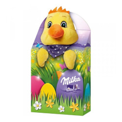 Peluche Milka - Pasqua - Mix Cioccolato - Pulcino con Ovetti e...