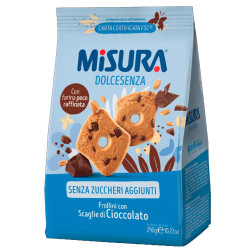 Biscotti Misura - Dolce Senza - Con Scaglie di Cioccolato - 290 gr...