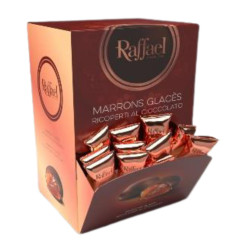 Marrons Glaces Ricoperi al Cioccolato Fondente - Raffael - Interi -...