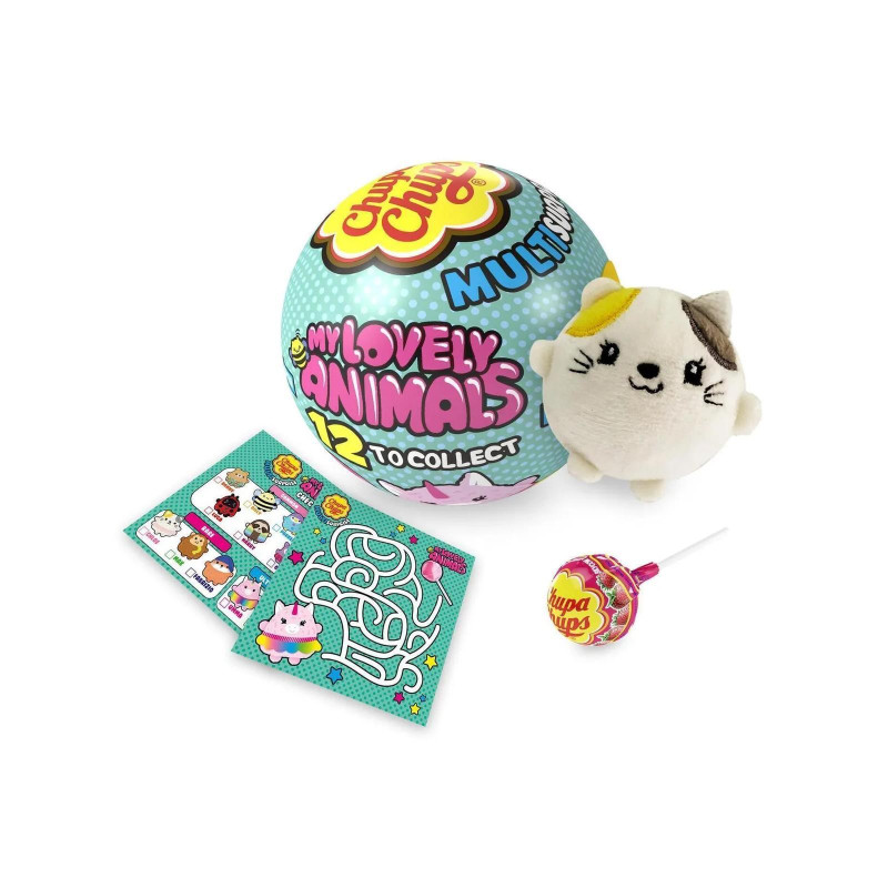 Maxi Ball Chupa Chups Multisurprise - Lecca Lecca - My Lovely Animals 