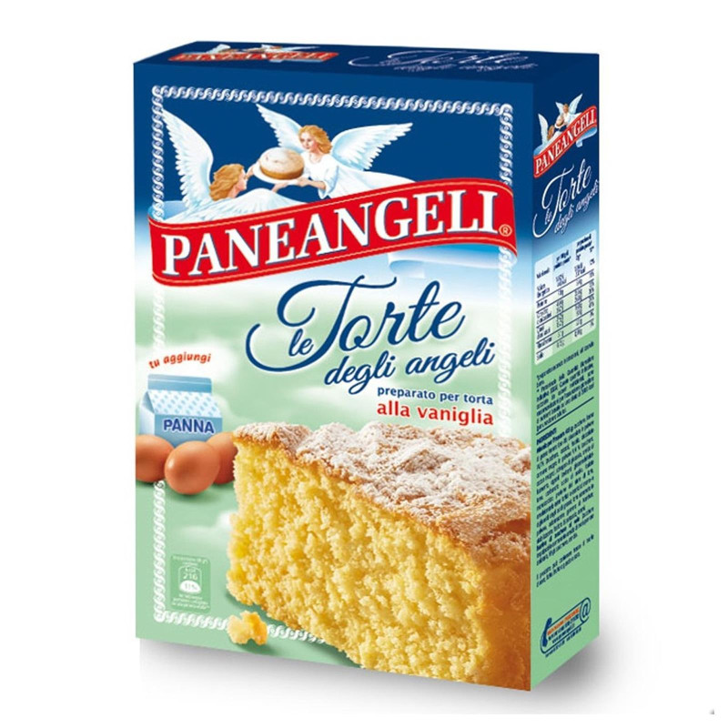 Preparato per Torta Degli Angeli alla Vaniglia - Paneangeli - 410 gr