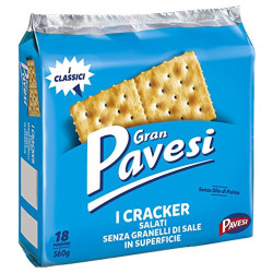 Crackers Gran Pavesi - I Cracker Salati - Senza Granelli Sale - 560...