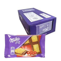 Tavolette Milka Pocket - Cioccolato al Latte Con Biscotti Oro - 20...