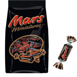 Barretta di Cioccolato - Mars Mini Miniatures - 130 gr