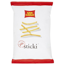 Busta Patatine Sticki - San Carlo - Patatine al Taglio - 40 Buste...